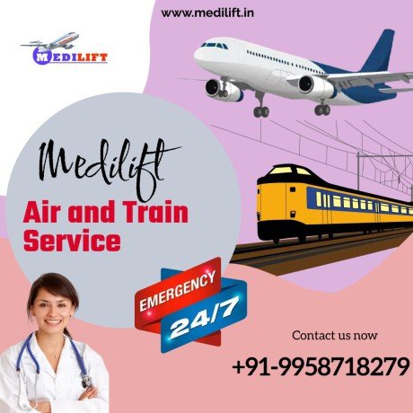 select-air-ambulance-services-in-jabalpur-by-medilift-with-knowledgeable-medical-squad-big-0