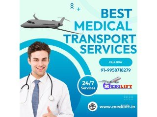 Hire Air Ambulance Services in Bhubaneswar by Medilift with Proficient Medical Panel