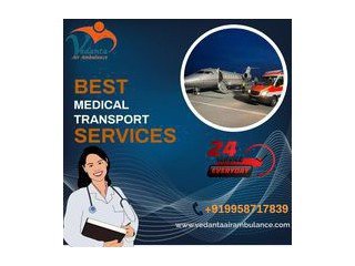 Use The Rapidest Air Ambulance Service in Purnia by Vedanta with Nominal Charge