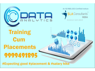 Data Analytics Course in Delhi with Free Python Certification, 100% Job Placement by SLA Institute,