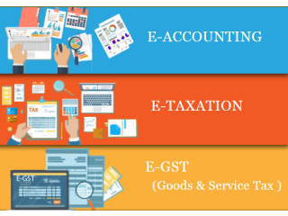 Accounting Training in Nirman Vihar, Delhi, SLA Taxation Classes, Tally, GST, SAP FICO Certification Course, 100% Job