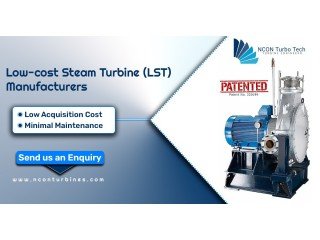 Back Pressure Steam Turbine Manufacturers - NCON Turbines