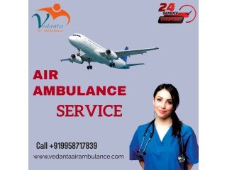 Use the world Top Air Ambulance Service in Jaipur by Vedanta