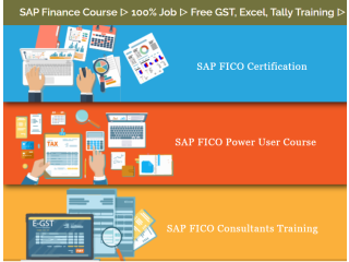 SAP FICO Certification in Lajpat Nagar Delhi, SLA Institute, Accounting, Taxation, Tally & GST Course, 100% Job with Best Salary
