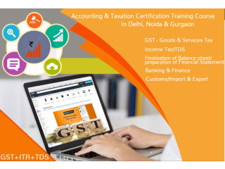 GST Certification in Delhi, Sarita Vihar, SLA Institute, Accounting, Tally & SAP FICO Course with 100% Job Placement