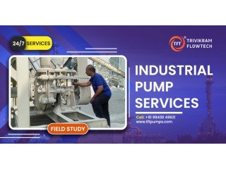Chemical and Processing Industrial Pump Services in India - TFTpumps