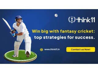 Play Fantasy Cricket on Think11 & Win Real Cash