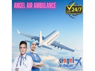 Choose the Comfortable and Reliable Angel Air Ambulance Service in Kolkata