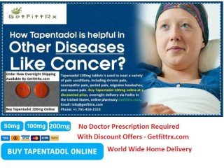 Buy Tapentadol 100mg Online Overnight Free IN The USA