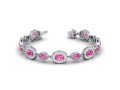 gemsny-offers-pink-sapphire-oval-diamond-bracelet-542cttw-small-0