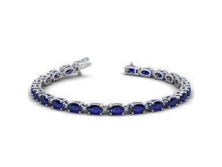 Shop for Natural Blue Sapphire Bracelets