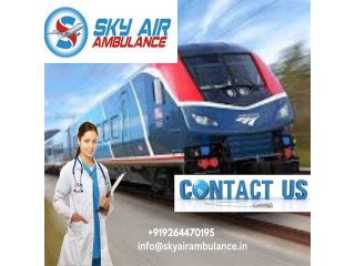 Take Masterly Train Ambulance with MD Doctor in Guwahati