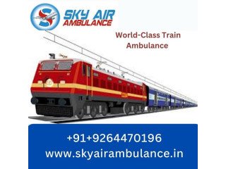 Hire Classy and Fast Train Ambulance in Kolkata with MBBS Doctor