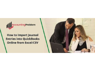 Import Journal Entries into QuickBooks Online from Excel/CSV