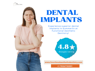 Restore Your Smile with Dental Implants in Summerlin!
