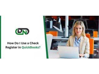 How Do I Use a Check Register in QuickBooks?