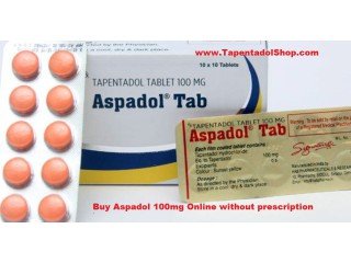 Buy Aspadol 100mg Online No Prescription Pain Reliever From TapentadolShop