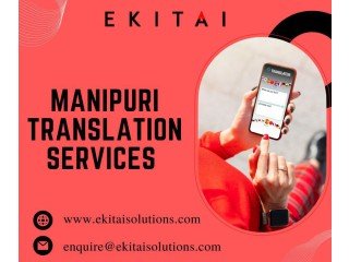 English to Manipuri translation from the experts