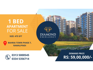 1 BEDROOM APARTMENT For Sale in Bahria Town Rawalpindi Phase 7