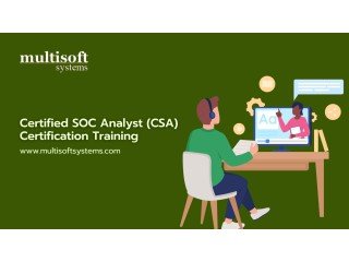 Certified SOC Analyst (CSA) Certification Training