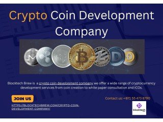 #1 Crypto Coin Development Company - Blocktech Brew
