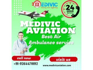 Receive Air Ambulance Services in Khajuraho by Medivic with Experienced Medical Team