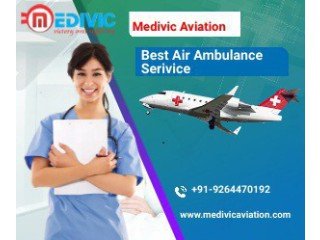 Book Air Ambulance Services in Raipur by Medivic with Delicate Situations