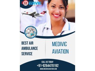 Hire Air Ambulance Service in Dehradun by Medivic with Advanced ICU Setup
