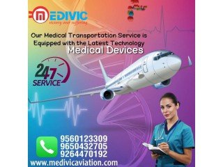 Air Ambulance Service in Kharagpur by Medivic with Best Medical Facility