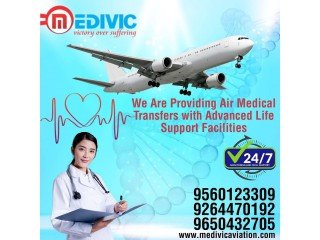 Air Ambulance Service in Kolkata by Medivic with Affordable Prices