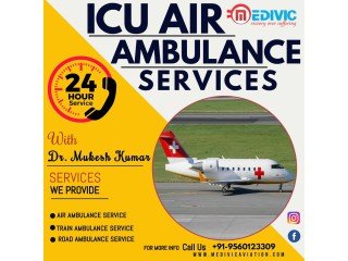 Utilize Air Ambulance Service in Ludhiana by Medivic with Advanced ICU Setup