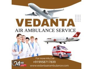 Hire Advanced ICU Setup by Vedanta Air Ambulance Service in Raipur