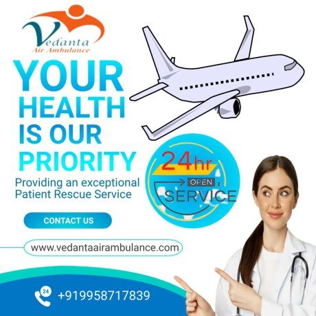 transfer-your-sick-patient-quickly-by-vedanta-air-ambulance-in-gorakhpur-big-0