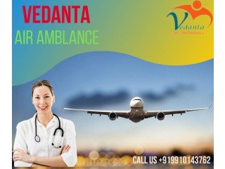 Anytime facility provided Vedanta Air Ambulance Service in Darbhanga