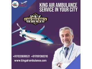 Book Complication-Free Air Ambulance in Bhubaneswar by King