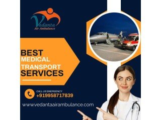Superior Life Saver ICU Setup by Vedanta Air Ambulance Service in Indore