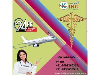 Book Air Ambulance in Dimapur by King with Realistic Emergency Service