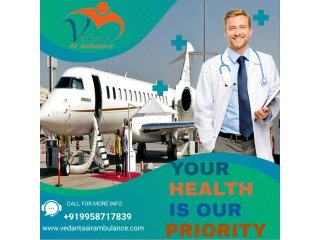 Get Safe Patient Transport to any City by Vedanta Air Ambulance Service in Kolkata
