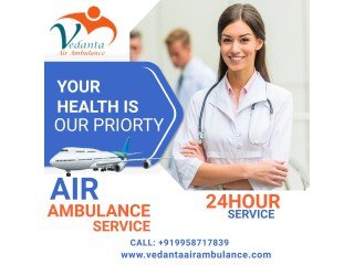 Get Safe Patient Relocation by Vedanta Air Ambulance Service in Gorakhpur
