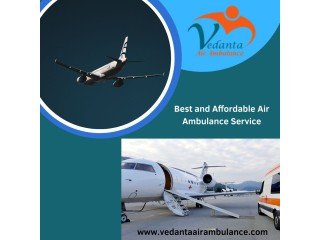 Hire Vedanta Air Ambulance Service in Allahabad for Hi-tech ICU Setup