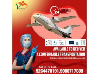 Vedanta Air Ambulance Service in Kathmandu with Well-Experienced Medical Team