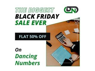 Dancing Numbers QuickBooks Black Friday Sale 2021 - Flat 50% Off