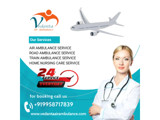 Vedanta Air Ambulance Service in Amritsar provides Safe and High-Quality Care