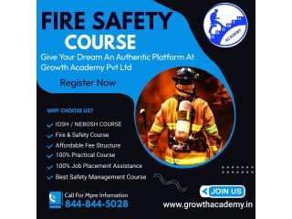Get The Best Safety Officer Course Institute in Patna by Growth Fire Safety