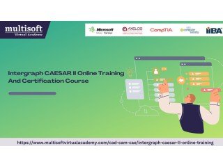 Intergraph CAESAR II Online Training And Certification Course
