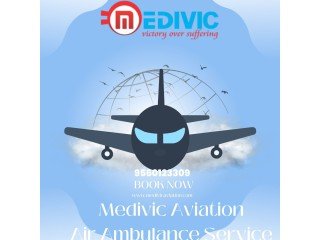 Fastest commercial and charter Air Ambulance Service in Patna by Medivic Aviation