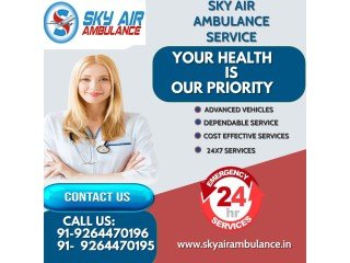 Delivers Non-Stop Emergency Evacuation Service in Ahmadabad by Sky Air