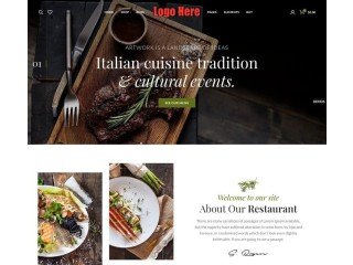 Best Restaurant Website Design Template