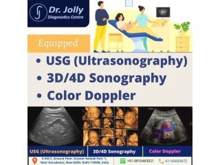 Ultrasonography USG Test in Greater Kailash Delhi - Dr Jolly Diagnostics