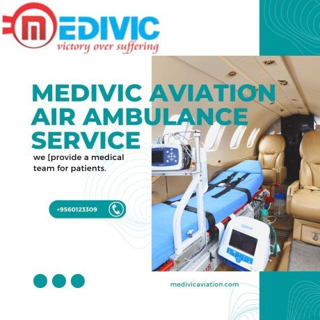 hassle-free-air-ambulance-service-in-dibrugarh-by-medivic-aviation-big-0